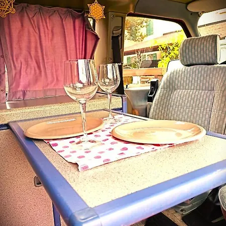 Campsite Fantastic Camper 4 Beds Digital Nomad Surfers Seaview Fully Autonomous Spain Conil De La Frontera