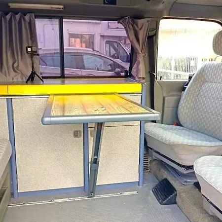 Fantastic Camper 4 Beds Digital Nomad Surfers Seaview Fully Autonomous Spain Campsite